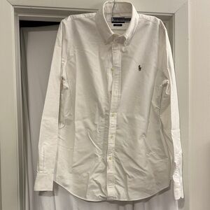 Polo Ralph Lauren Cream Button-Down Shirt